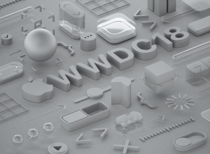Wallpaper WWDC 2018, Matte, 3D, 4K, OS 632984023